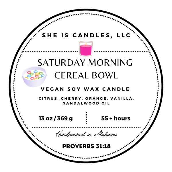 Saturday Morning's Cereal Bowl